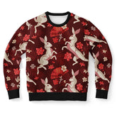 Rabbit Blossom Unsiex Sweatshirt